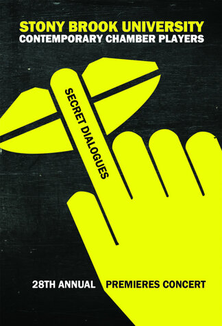 Stony Brook Premieres! concert poster